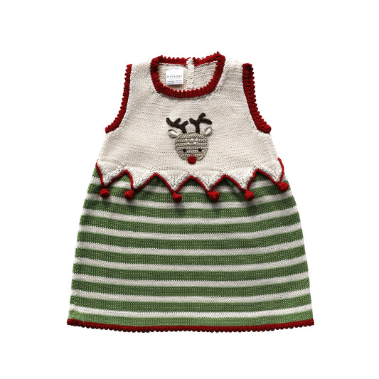 Reindeer Dress: 18M