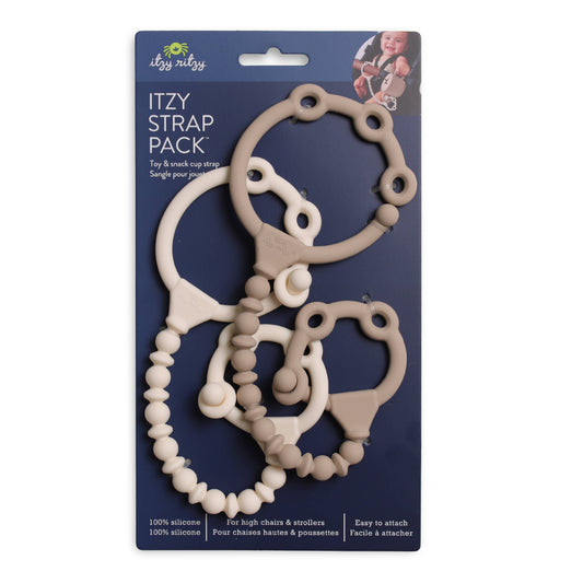 Itzy Strap™ Toy & Snack Cup Strap Pack