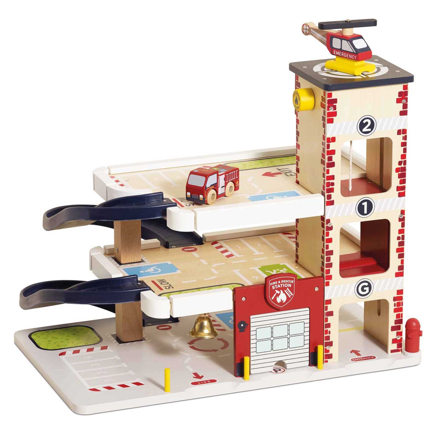 Fire & Rescue Wooden Garage