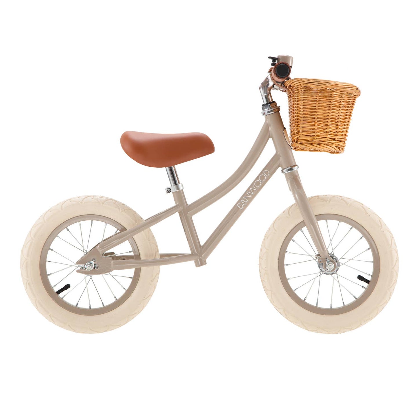 BANWOOD BALANCE BIKE 12" FIRST GO VINTAGE - BEIGE