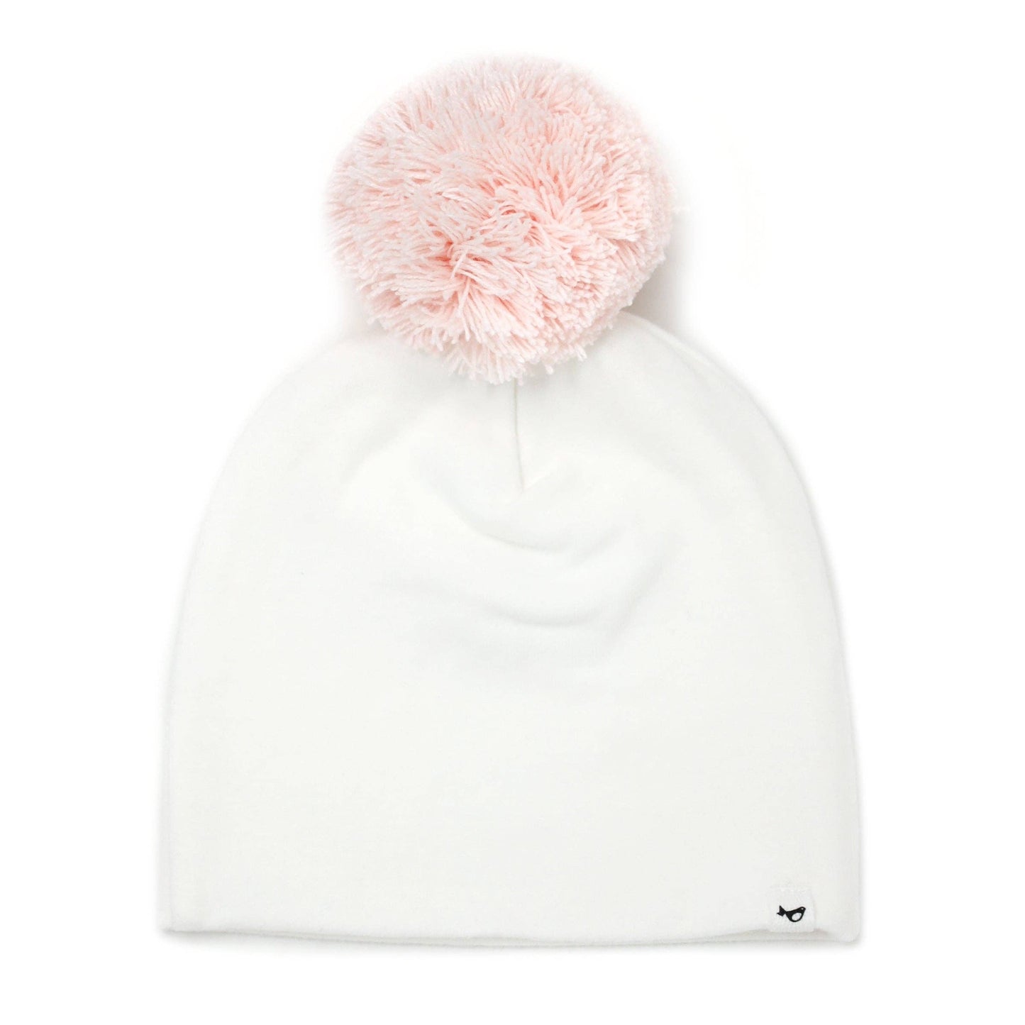 Pale Pink Pom Hat