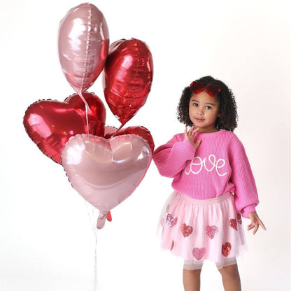 Sequin Heart Tutu - Girls Clothes