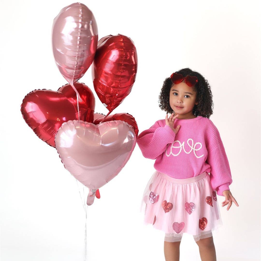 Sequin Heart Tutu - Girls Clothes: 4-6Y