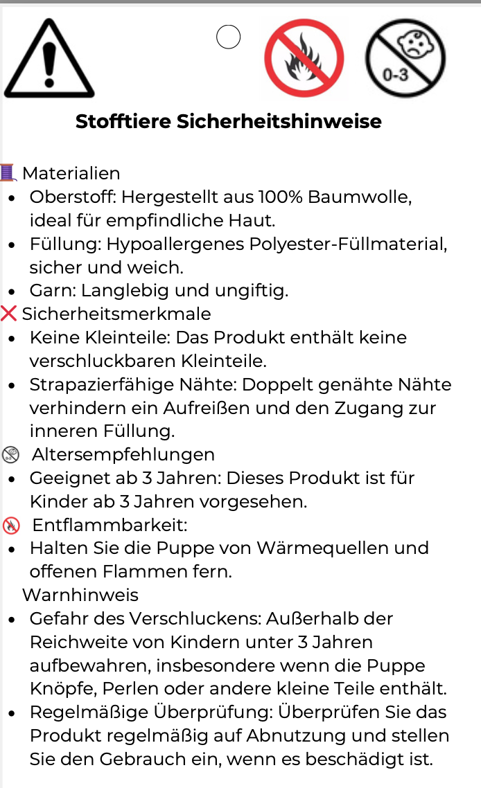 BAMBI BOY cuddly friend, doll, stuffed animal, plush toy