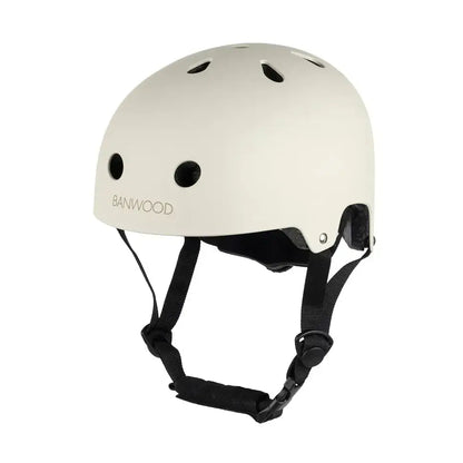 BANWOOD BALANCE BIKE & HELMET SET - CREAM