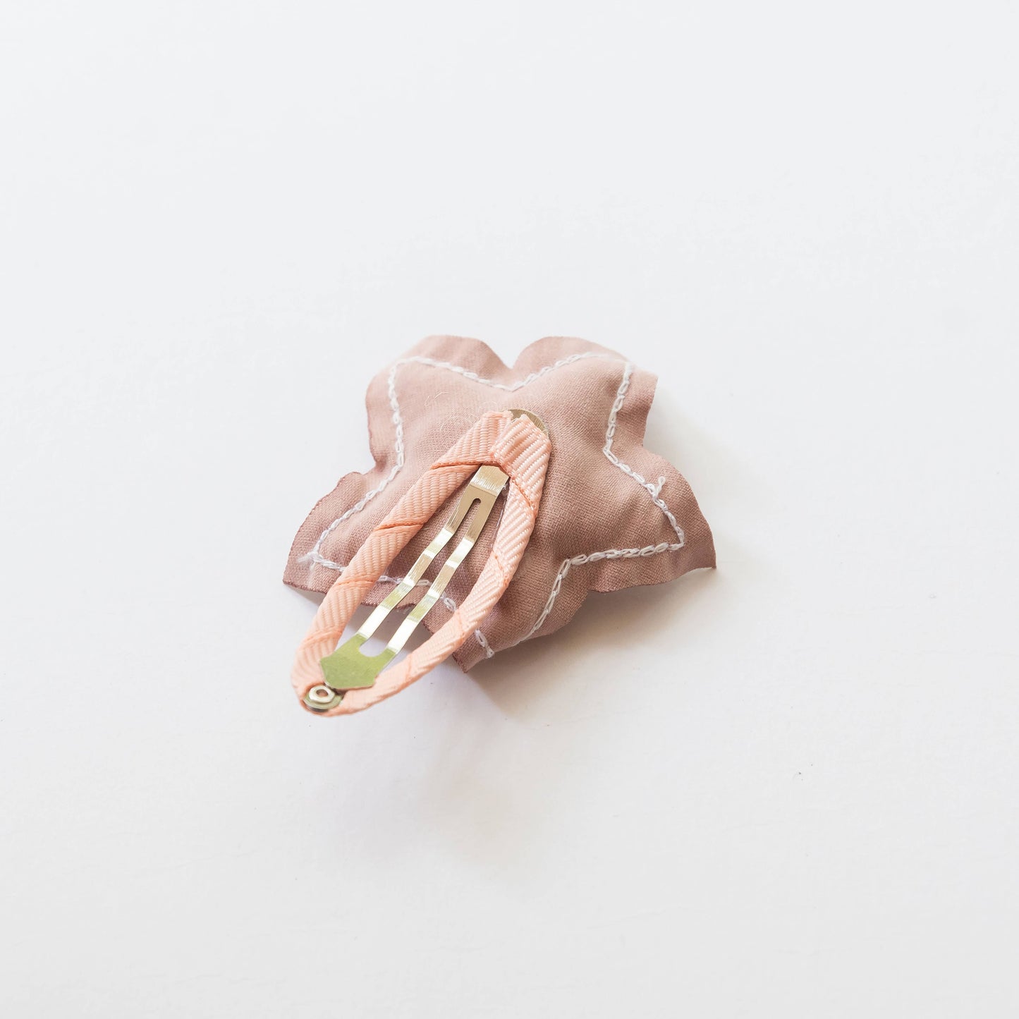 Twinkle Star Hair Snap Clip | Dusty Rose