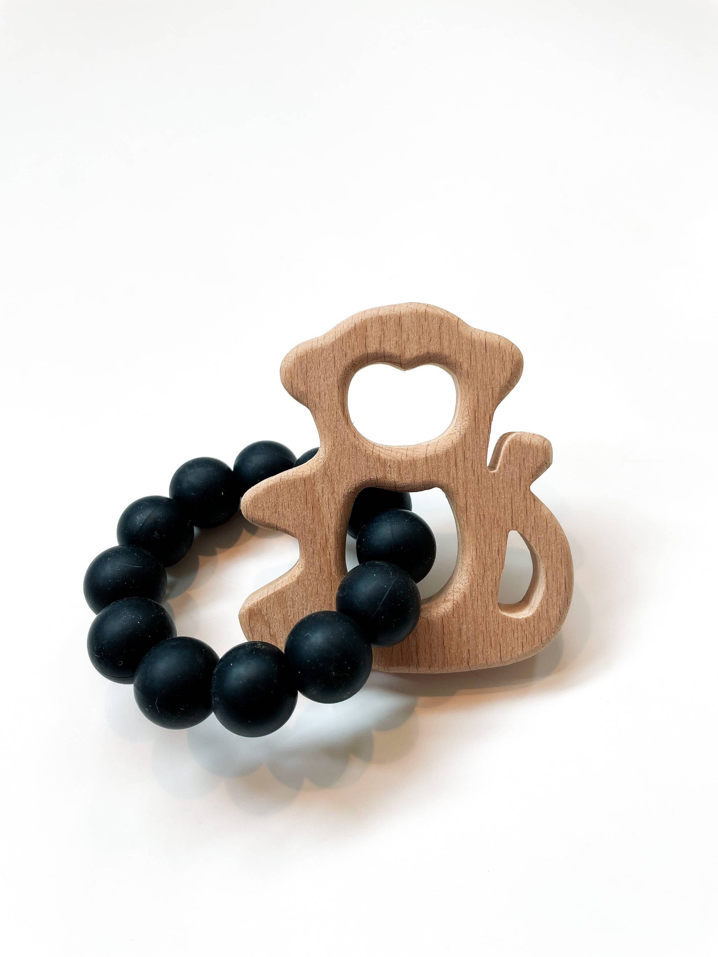 Basic Monkey Teether: Powder Blue