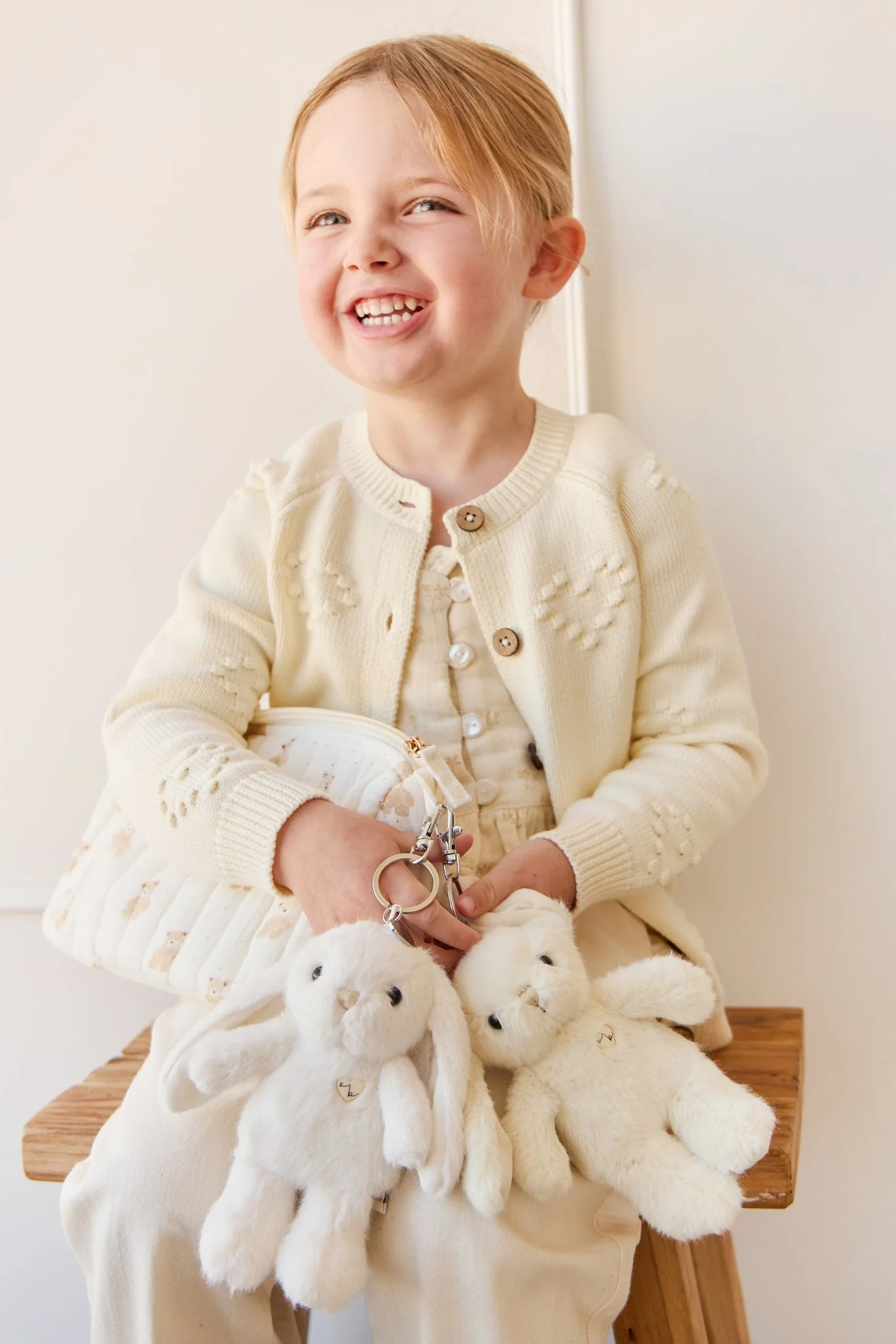 Keyring - Penelope the bunny - Sunshine - Snuggle Bunnies