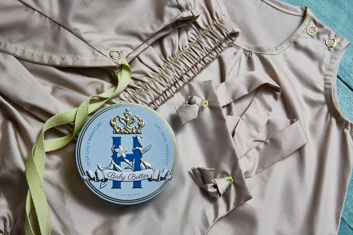 Baby Body and Bum Butter in  Blue