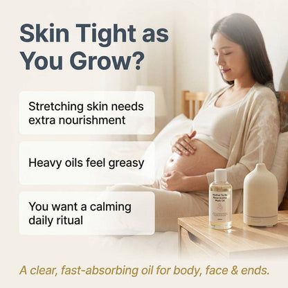Mother To Be Rose Aroma Multi Oil 200ml | Nourishing Maternity Body Oil | Made in Korea
