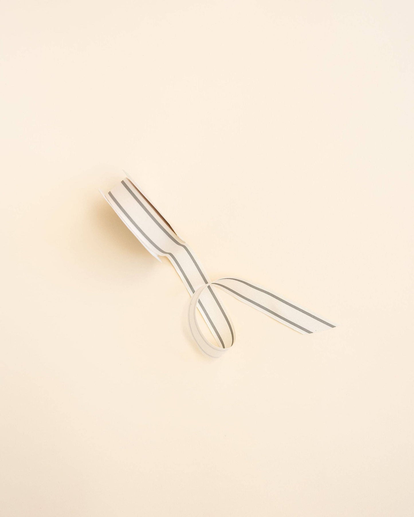 'Sage Stripe' Cotton Ribbon