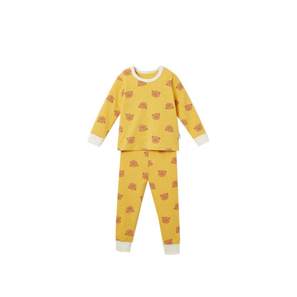 BabyRabbit Teddy Bear Long Sleeve Set: Pastel Green / 12M-18M