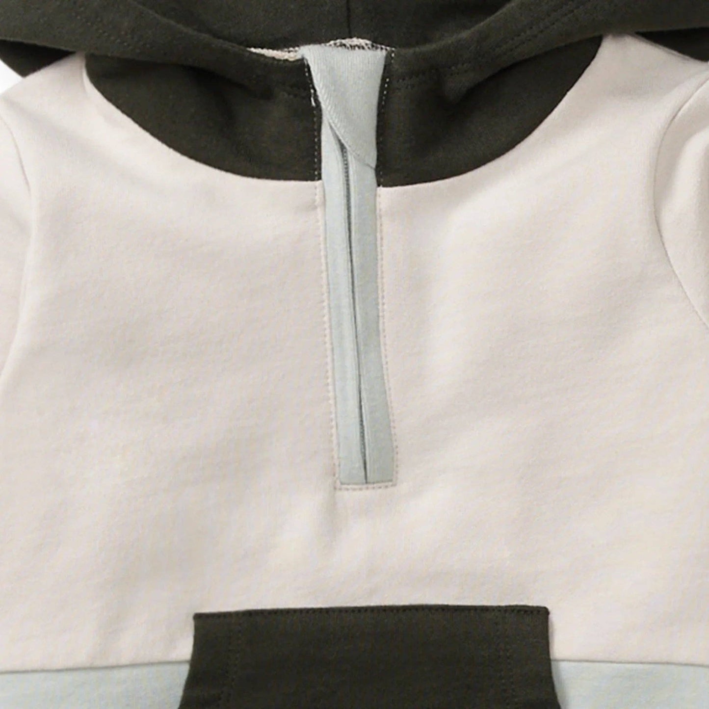 Color Blocked Sweatshirt & Pants Set - Bobcat: 2T