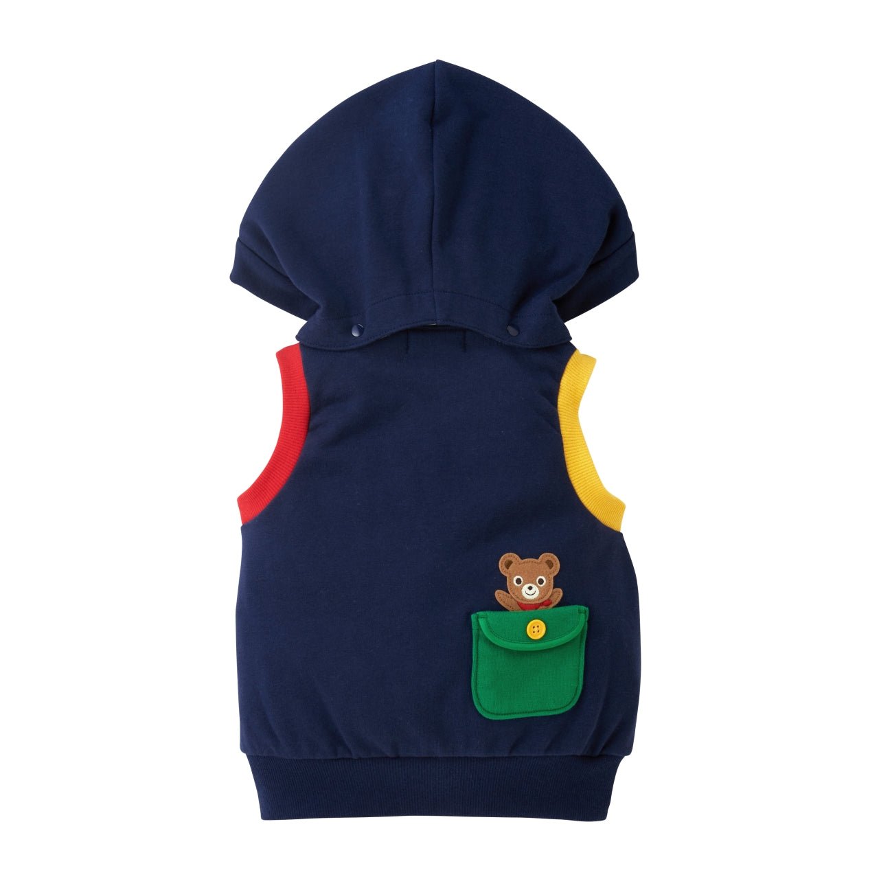 Hooded Vest - Navy