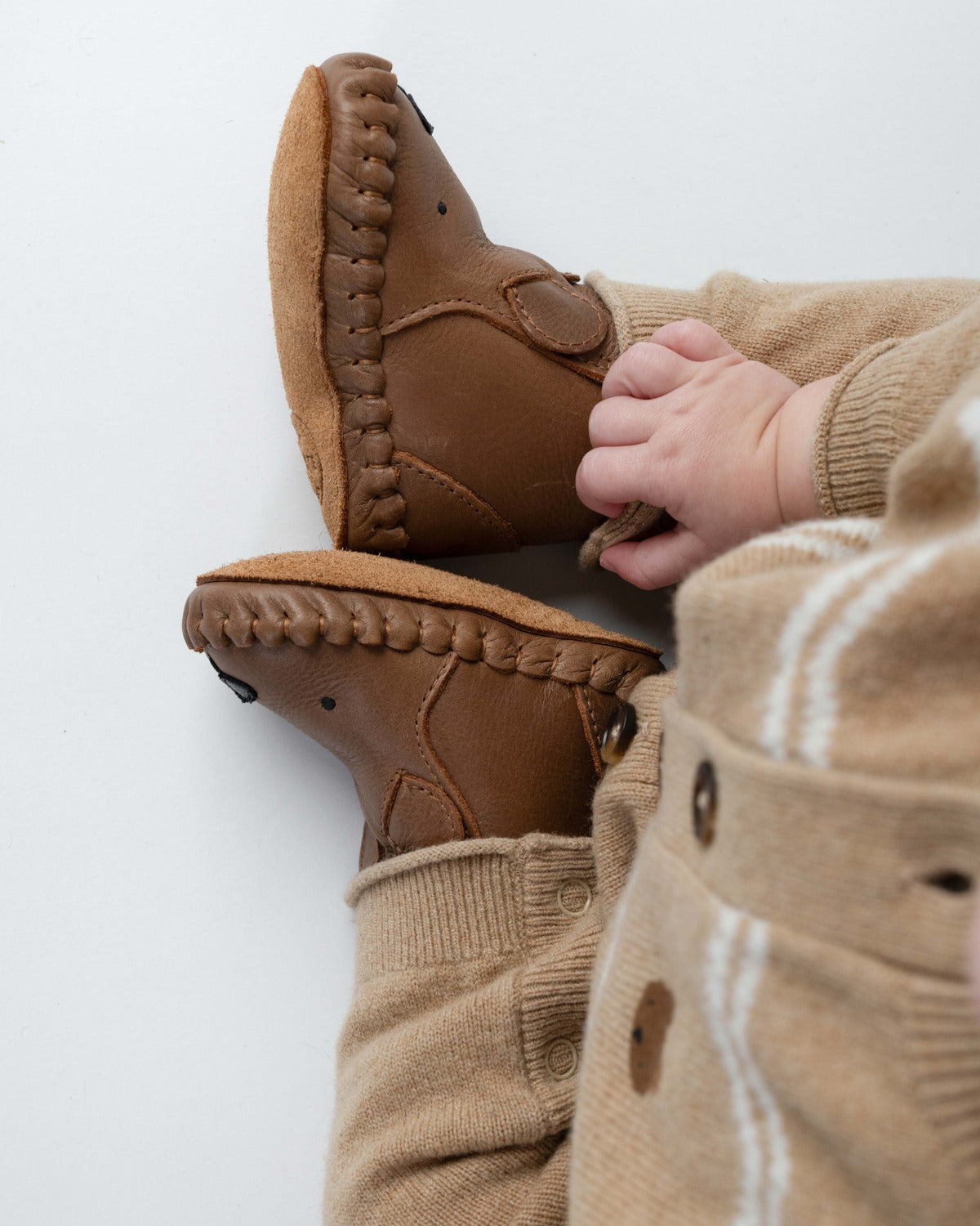 Kapi Classic Booties | Bear | Cognac Classic Leather - Cognac Classic Leather