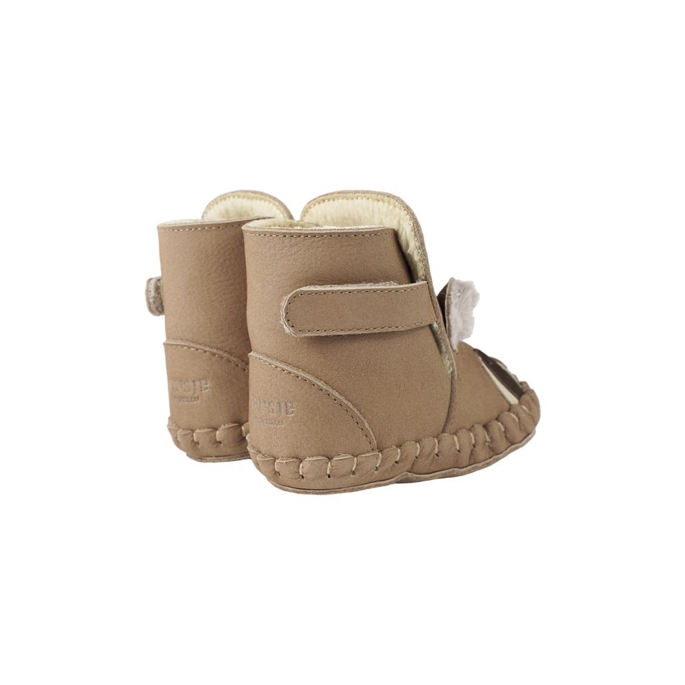 Kapi Exclusive Booties | Raccoon | Truffle Nubuck - Truffle Nubuck