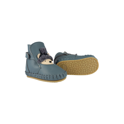 Junus Booties | Polar Bear | Blue Stone Leather - Blue Stone Leather