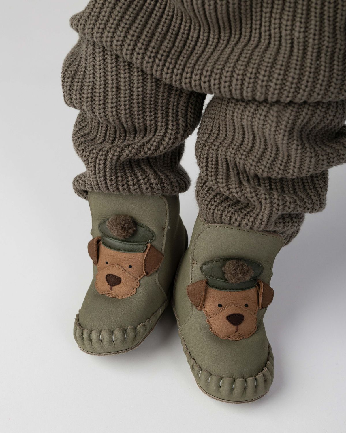 Junus Booties | Terrier | Stone Nubuck - Stone Nubuck