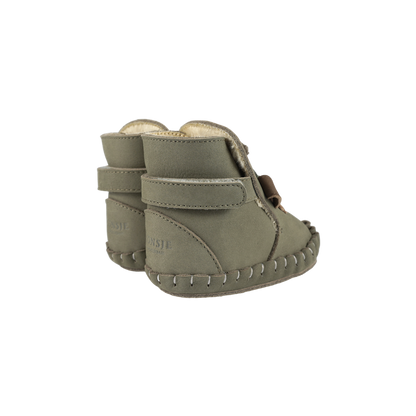 Junus Booties | Terrier | Stone Nubuck - Stone Nubuck