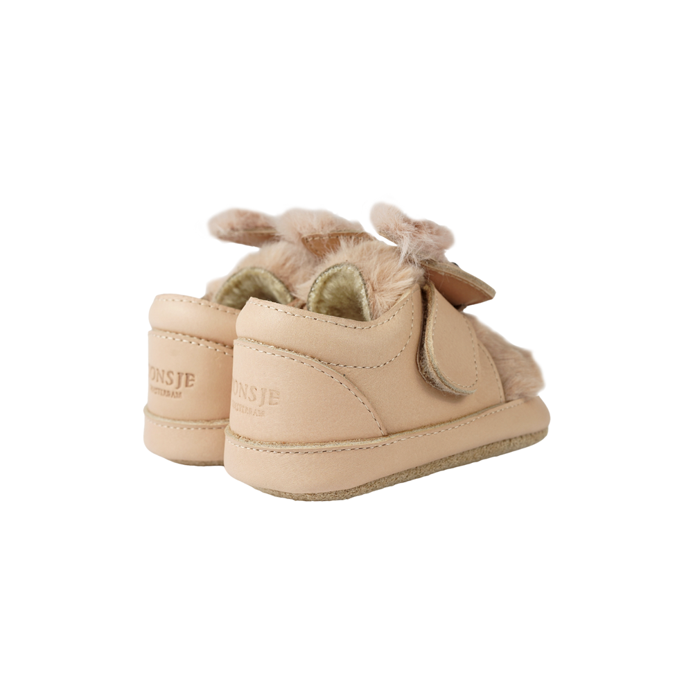 Matijn Sneakers | Fluffy Bunny | Light Rust Leather - Light Rust Leather