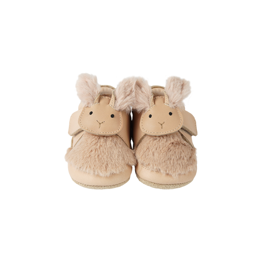 Matijn Sneakers | Fluffy Bunny | Light Rust Leather - Light Rust Leather
