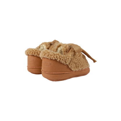 Rije Sneakers | Light Maple Curly Faux Fur - Light Maple Curly Faux Fur