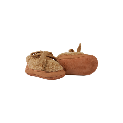 Rije Sneakers | Light Maple Curly Faux Fur - Light Maple Curly Faux Fur