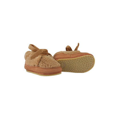 Rije Sneakers | Light Maple Curly Faux Fur - Light Maple Curly Faux Fur