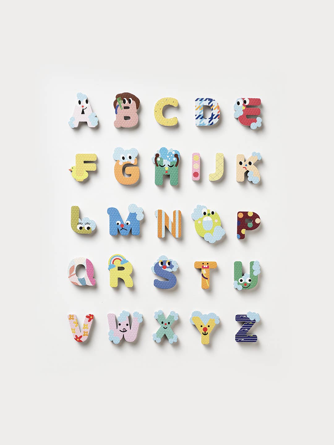 Creative Play Bath Stickers &amp; Poster Set - Alphabet