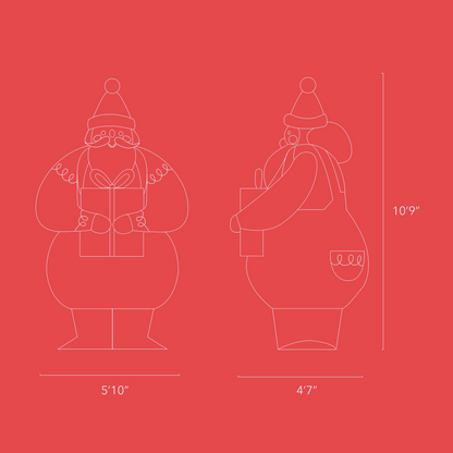 Santa Inflatable