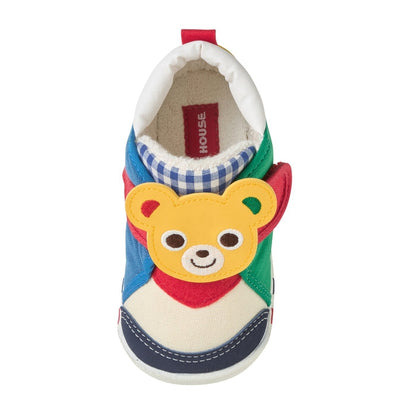 So Daring First Walker Shoes - Red & Yellow