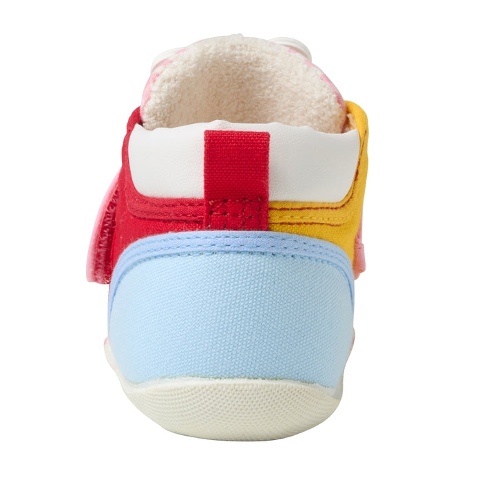 So Daring First Walker Shoes - White & Pink