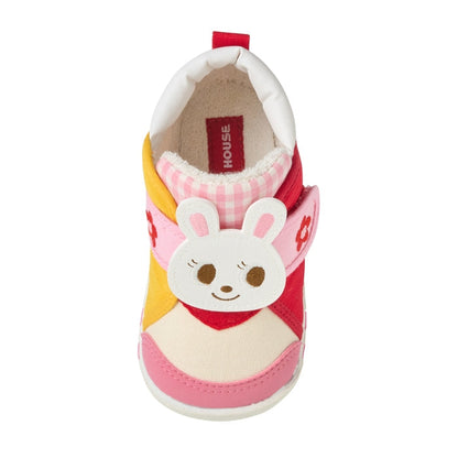 So Daring First Walker Shoes - White & Pink