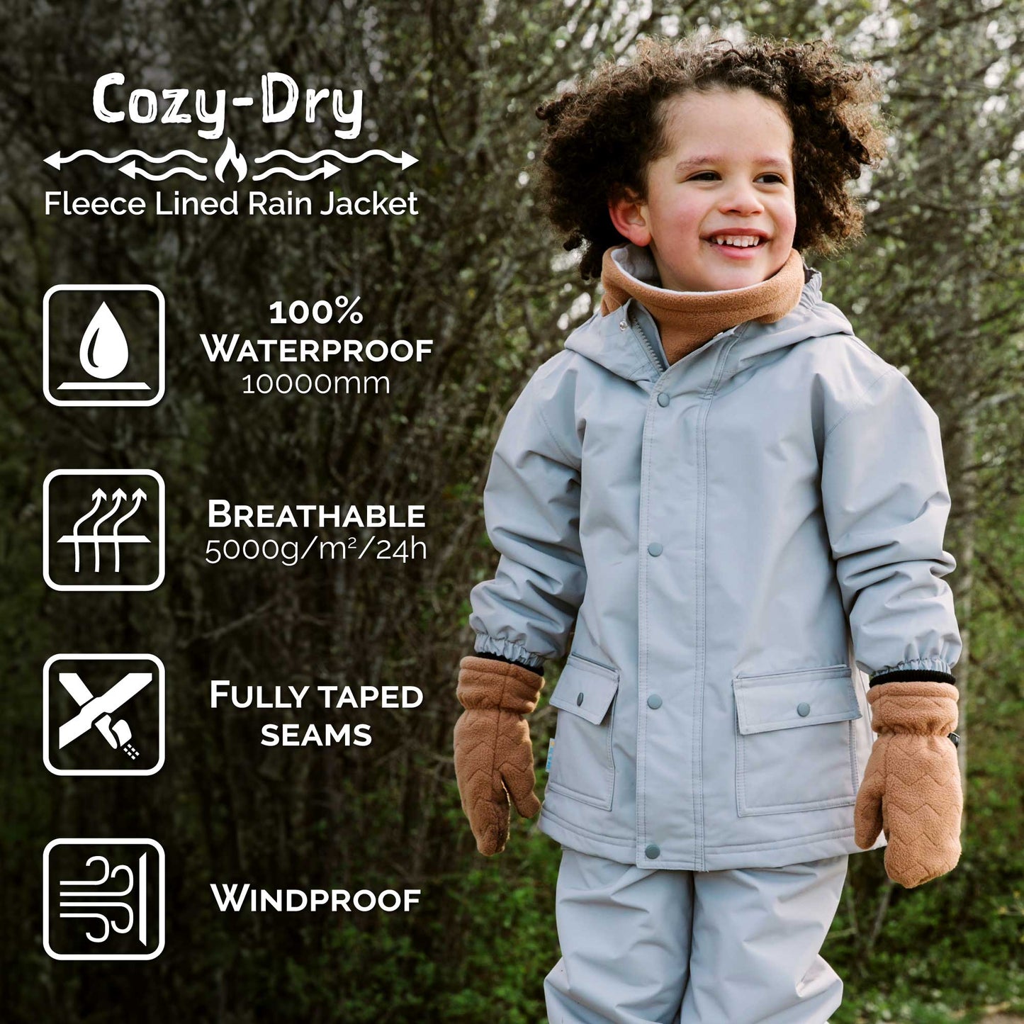 Home Sweet Home | Cozy-Dry Rain Jacket