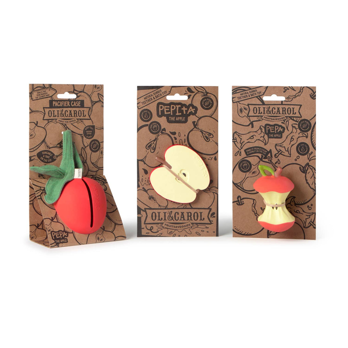 Pepa the Apple Pacifier Case