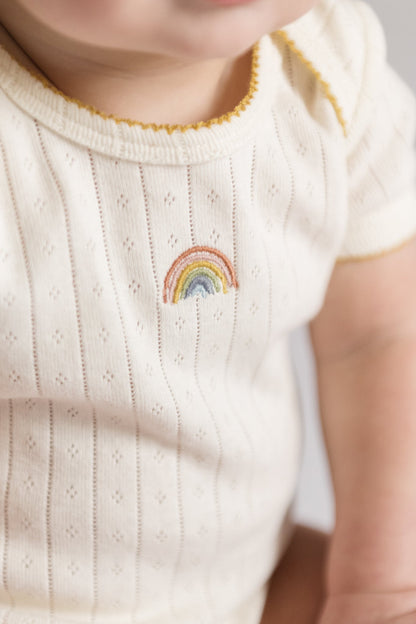Petit Pehr Pointelle One-Piece 3-Pack - Skies
