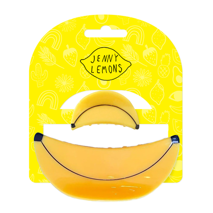 Banana Mini & Me Hair Claw Clip Set