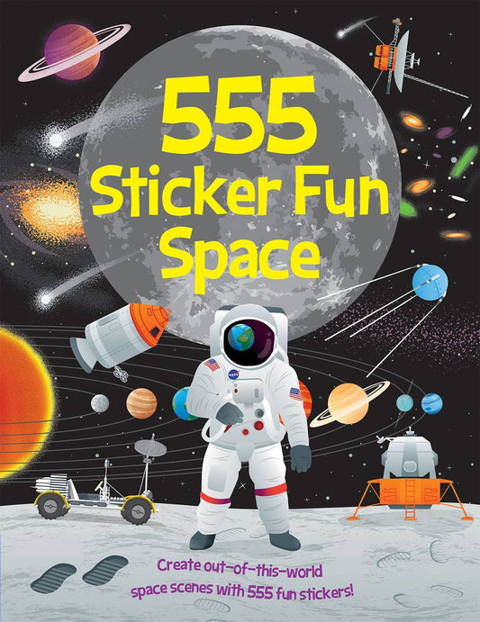 555 Sticker Fun Space: Activity Book