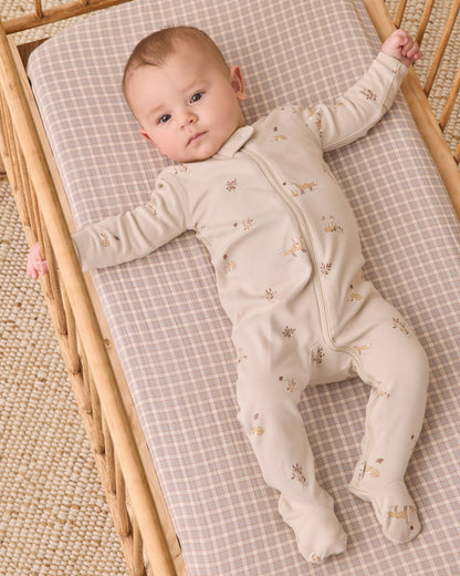 Zip Long Sleeve Sleeper Footie Fox Land