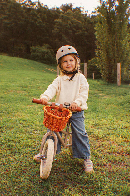 BANWOOD BALANCE BIKE 12" FIRST GO VINTAGE - BEIGE