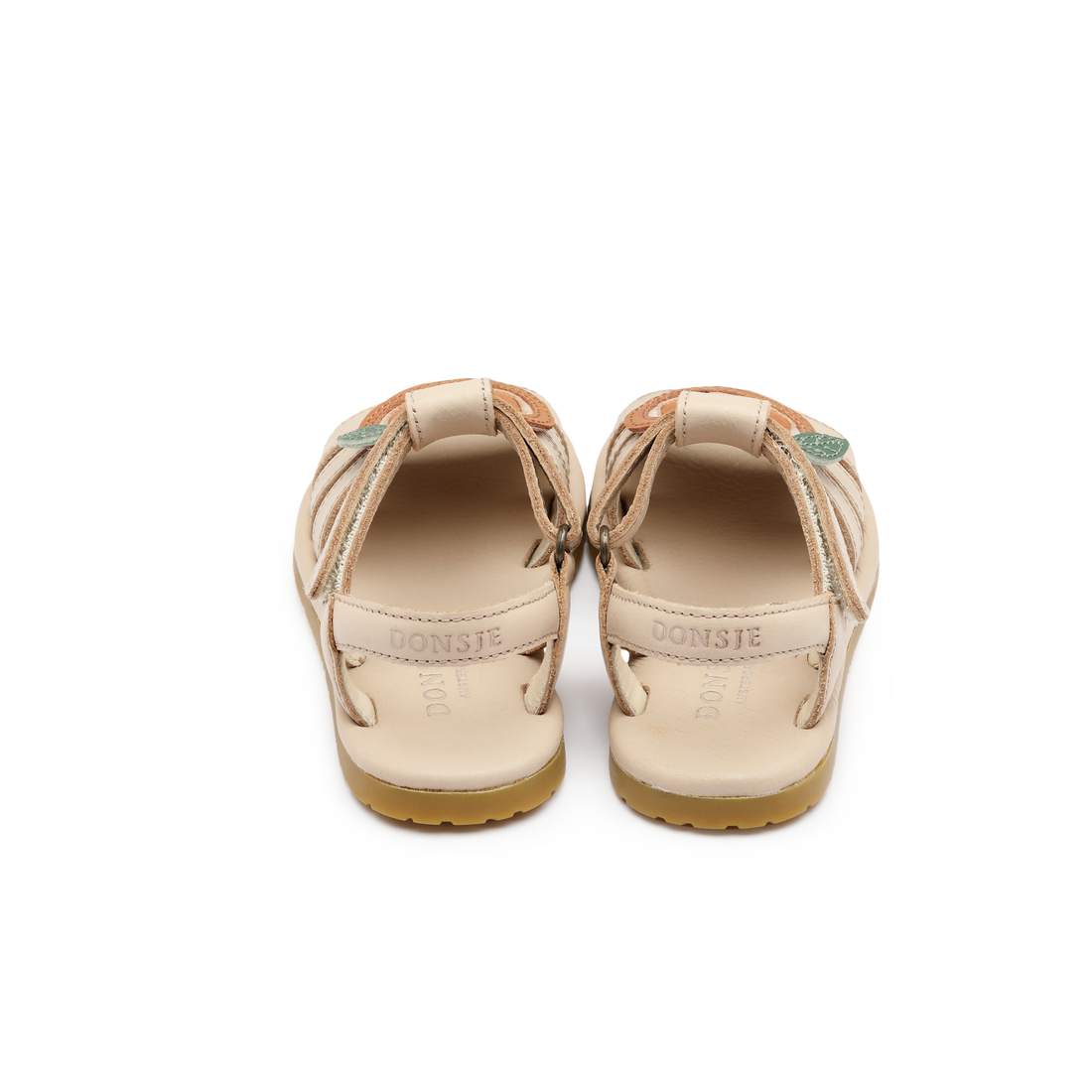Lodie Sandals | Arancia | Cream Leather