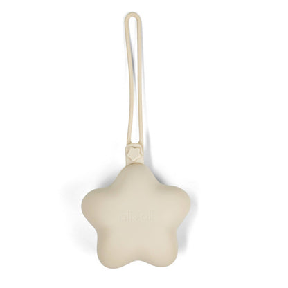 Ali+Oli Silicone Pacifier Case 2-pack Star (Mist-Sand)