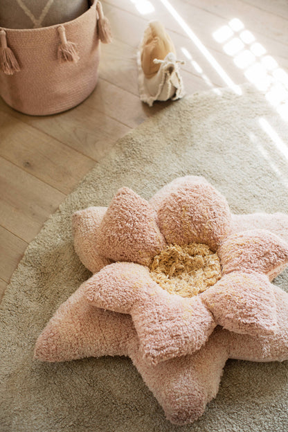 Washable rug Puffy Lily: 4' 7" x 5' 3"
