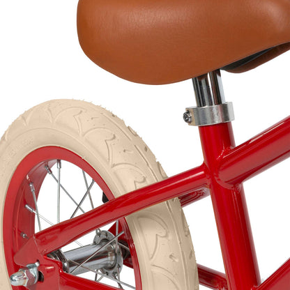 BANWOOD BALANCE BIKE 12" FIRST GO VINTAGE - RED