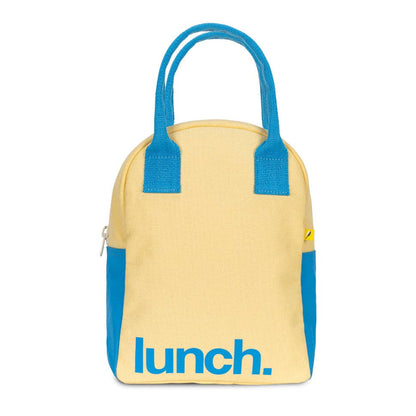 Zipper Lunch - 'Lunch.' Butter Blue