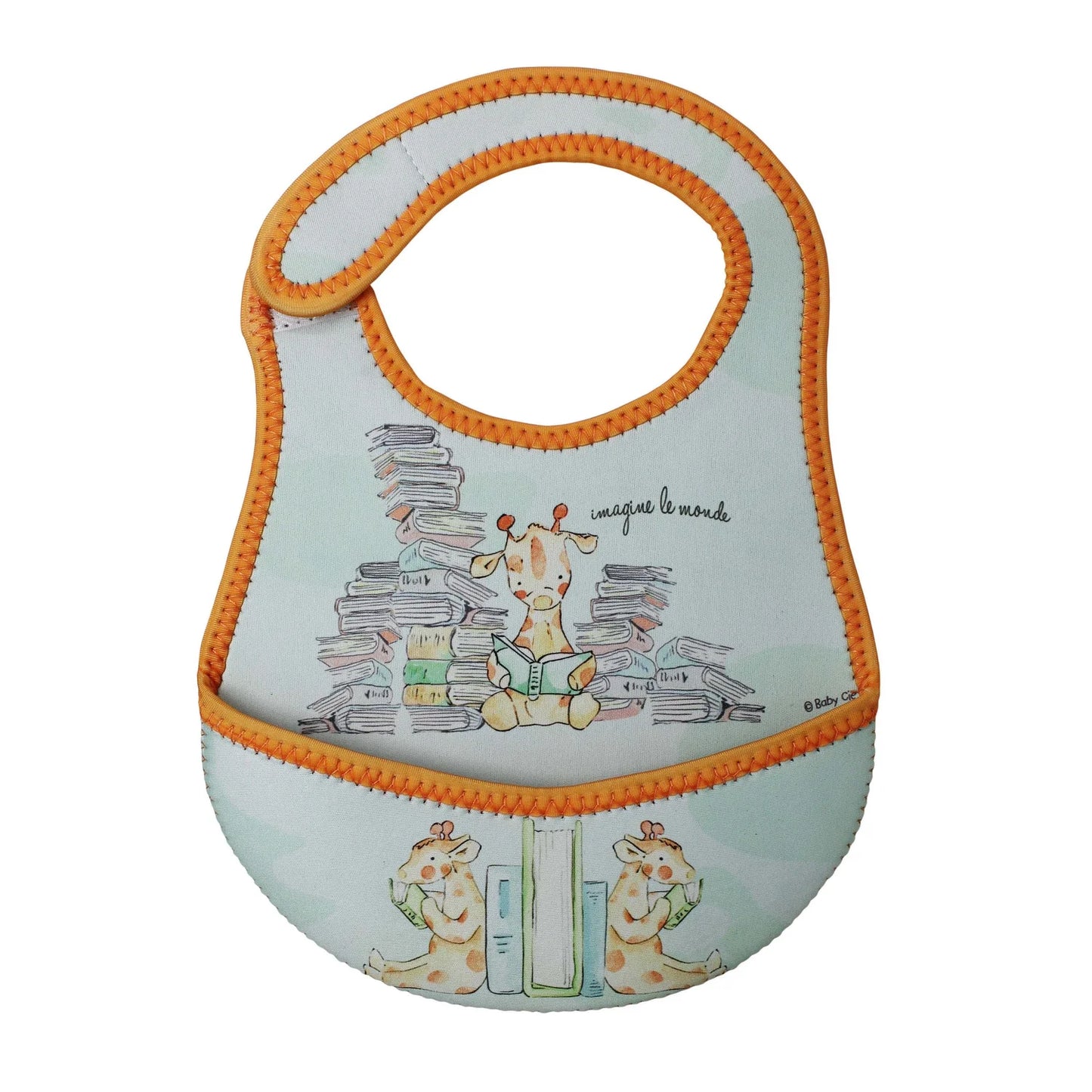 Bib - Giraffe, Imagine the World