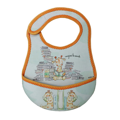 Bib - Giraffe, Imagine the World