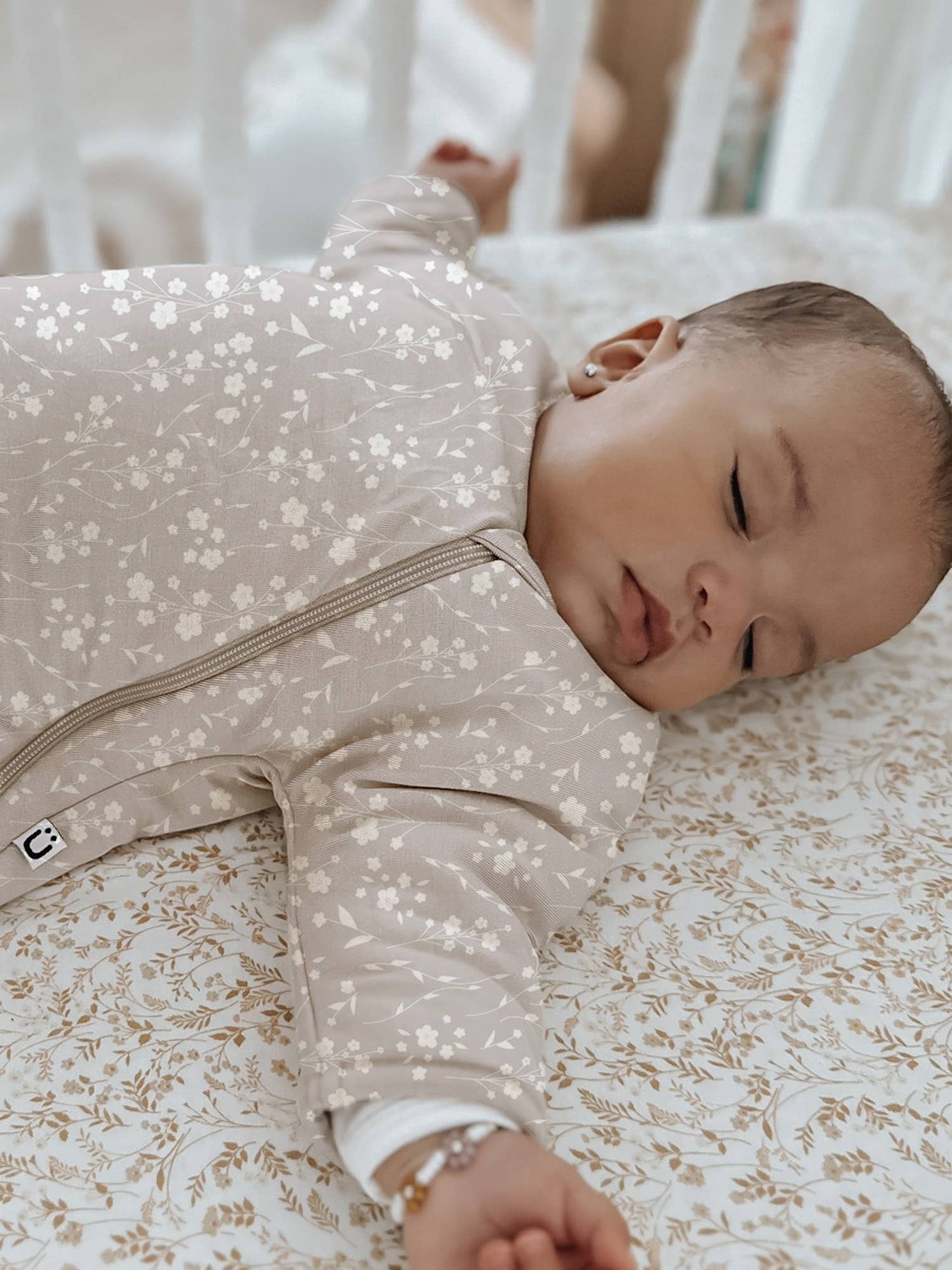 Long Sleeve Transitional Swaddle Sleep Sack 0.5 TOG 3-6M