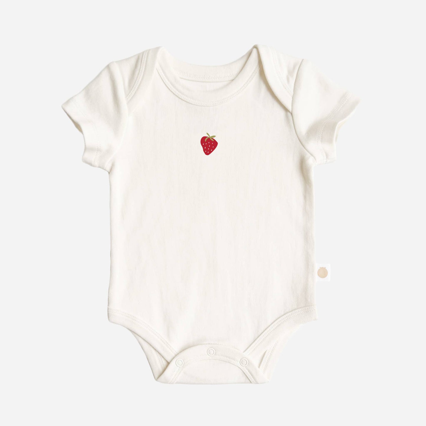 Onesie Strawberry Baby Bodysuit Organic Graphic Tee Gift