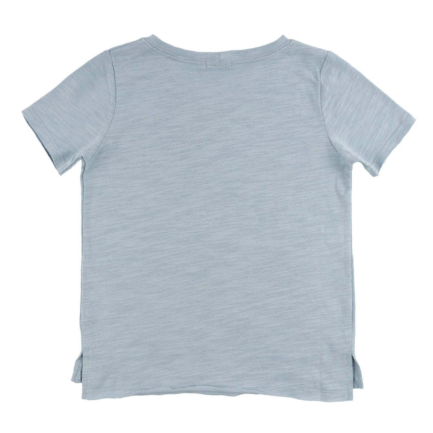 "big bro." Cotton Slub Raw Edge Tee white ink